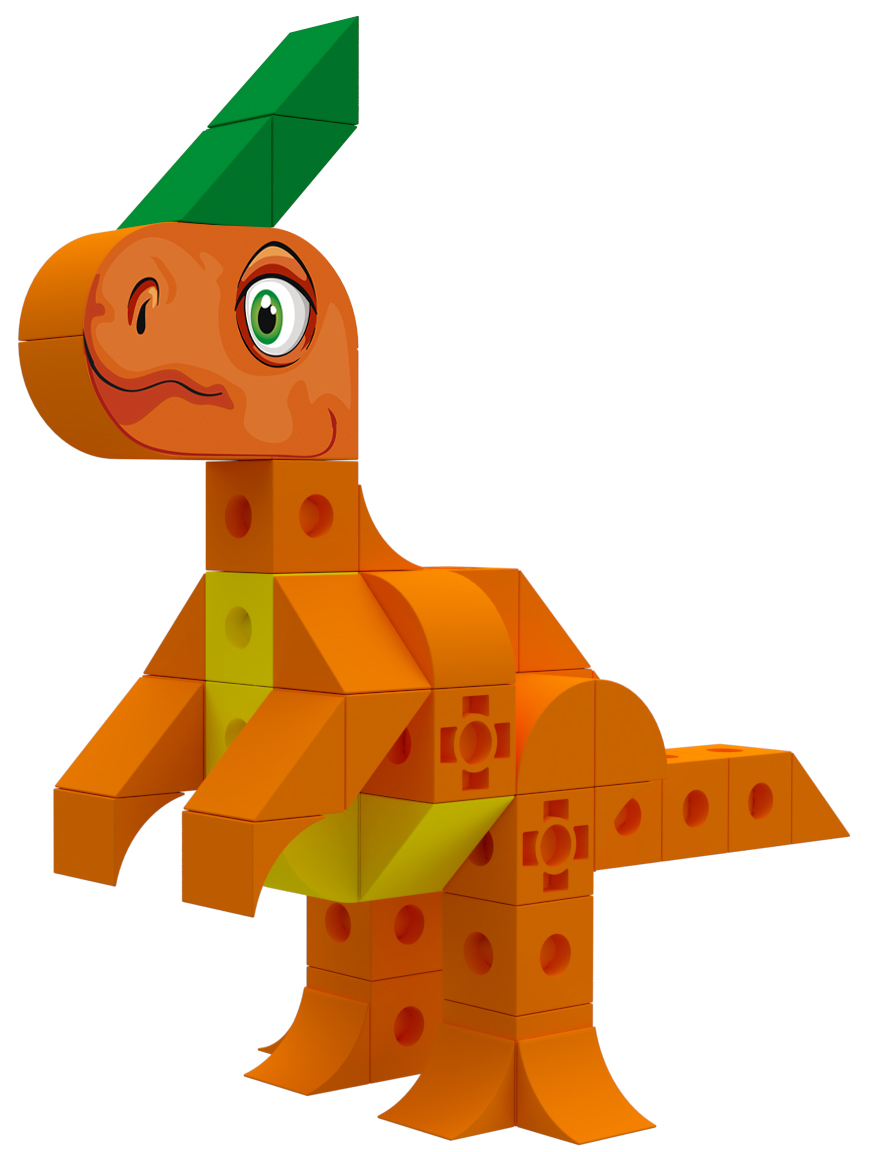 DinoCubics:  Parasaurio