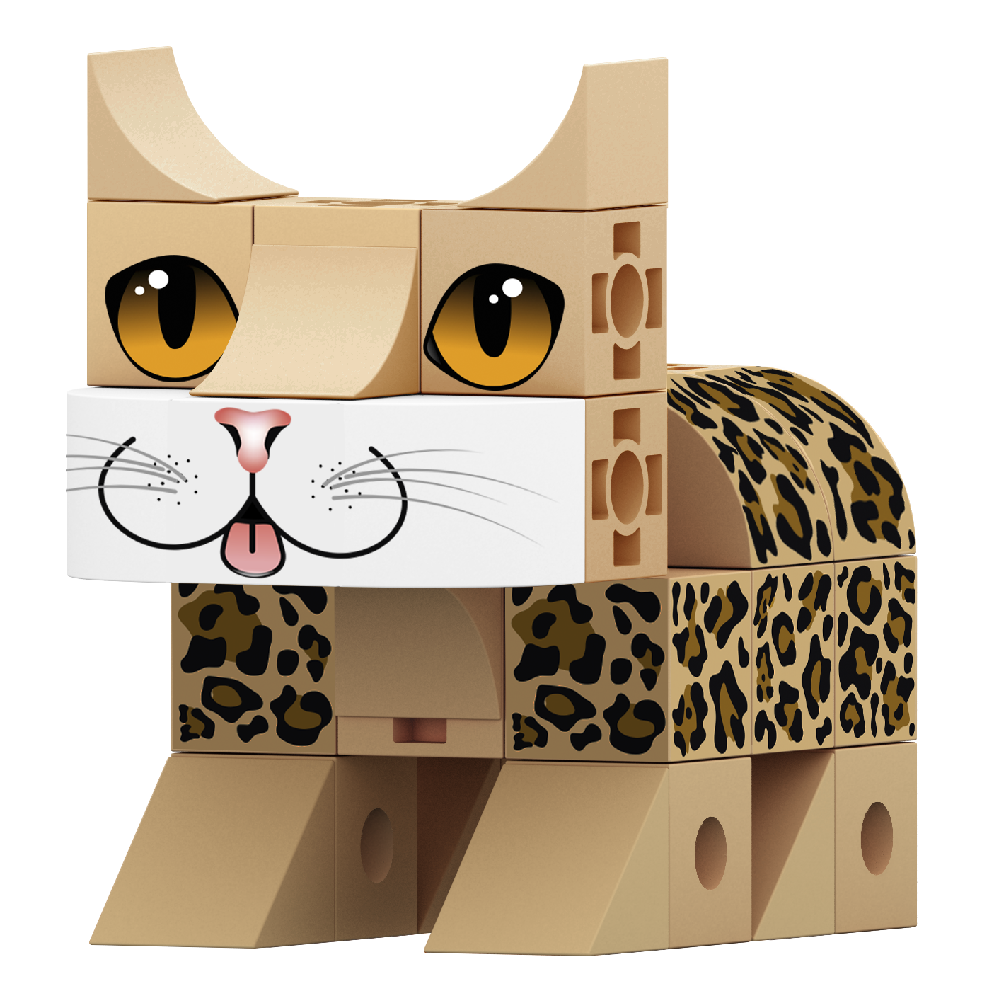 Pet Cubics: Gato Bengalí